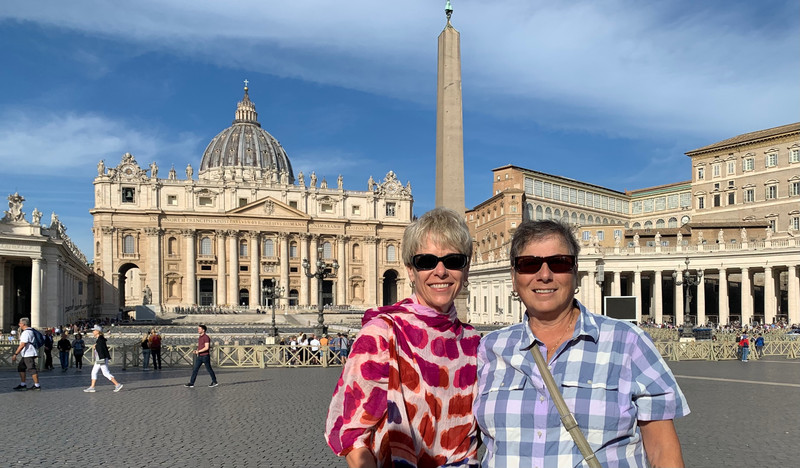 Us in St. Peter’s Square