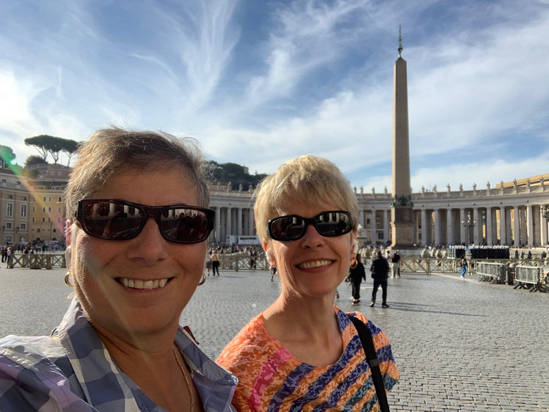 Selfie in St. Peter’s Square