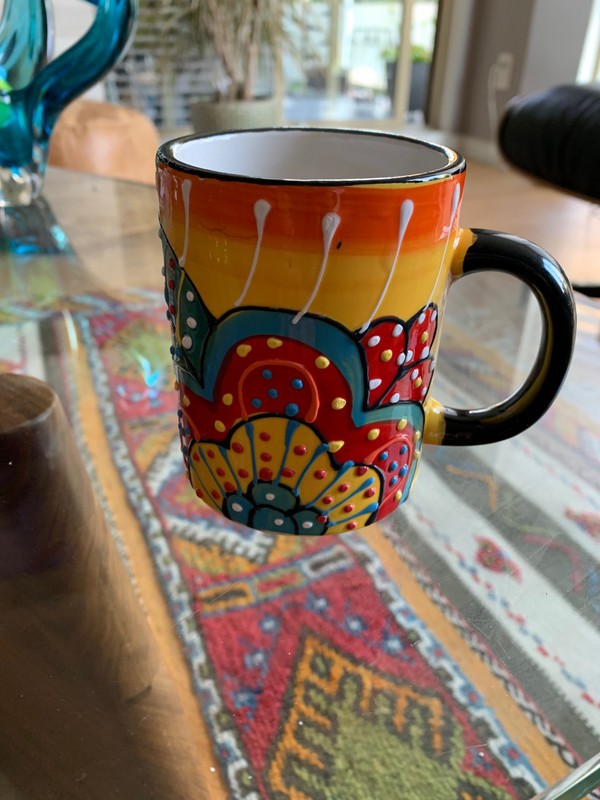 Home - one of the mugs we got in Italy