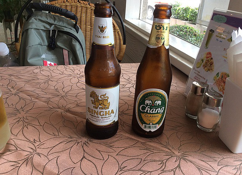 First beer in Thailand