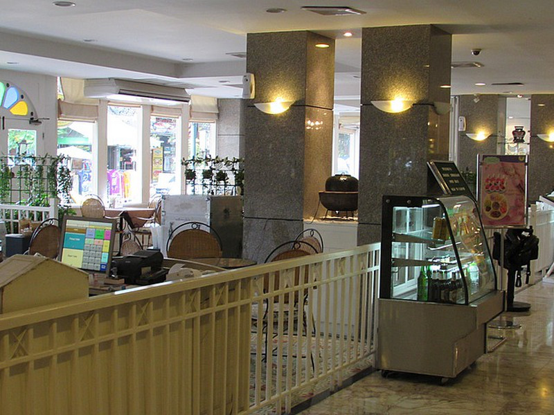 Cafe at the Viengtai Hotel