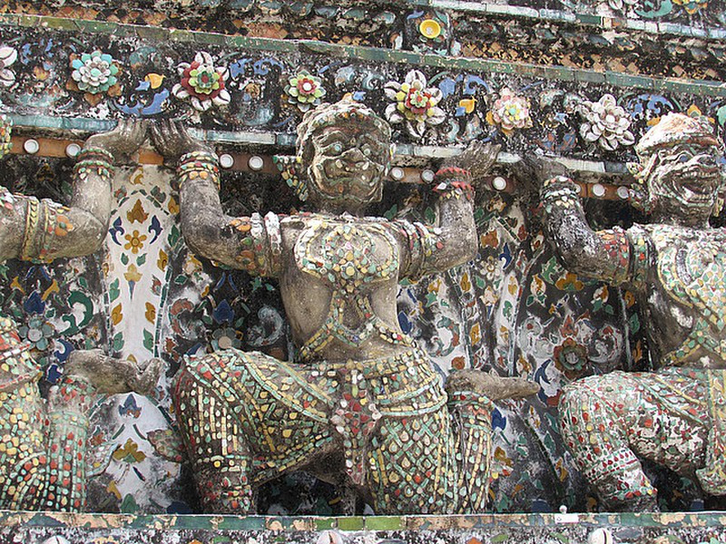Detail of Wat Arun
