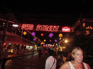 Pub Street, Siem Riep