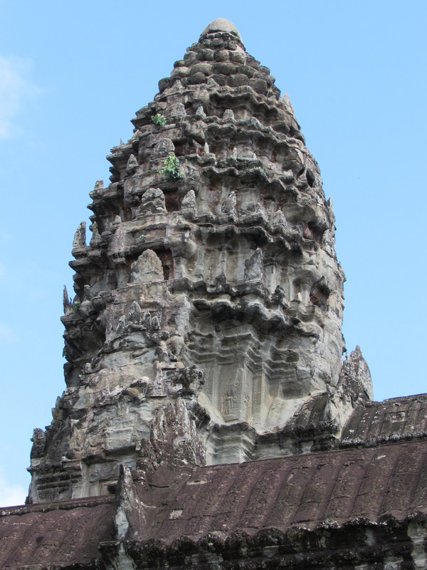 One of the towers at Angkor Wat
