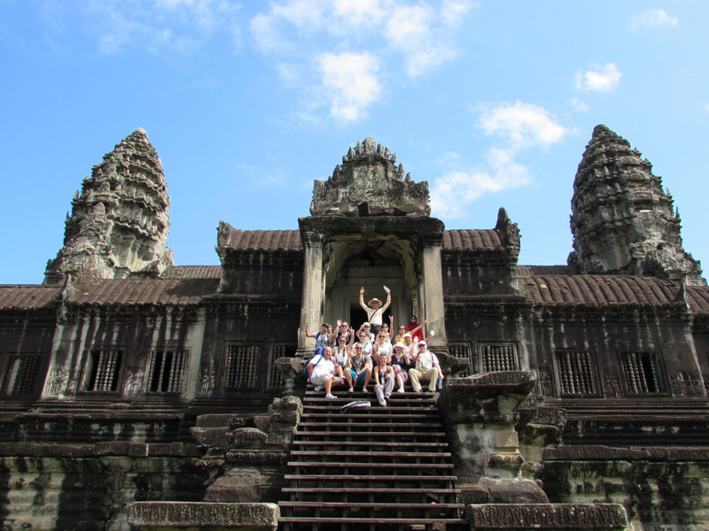 Our group at Angkor Wat