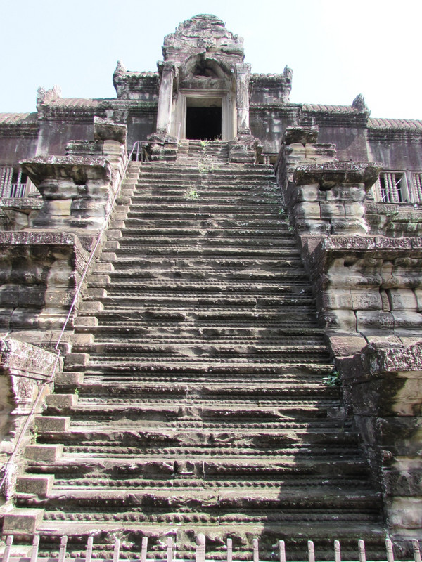 Stairs leading to second level