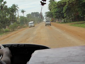 Road from Homestay to Phnom Penh