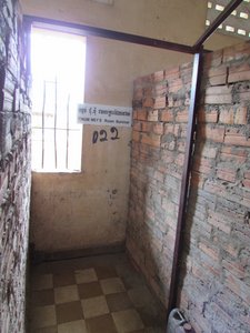 The survivor&#39;s cell at Tuol Sleng