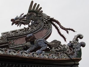 Dragon rooftop at Imperial City