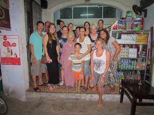 Group,with local family