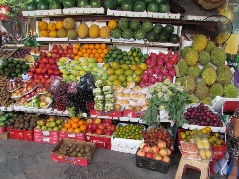 Hanoi fruit stall