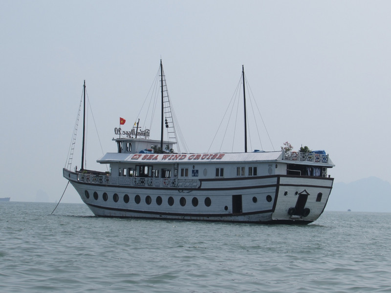 Our Halong Bay boat