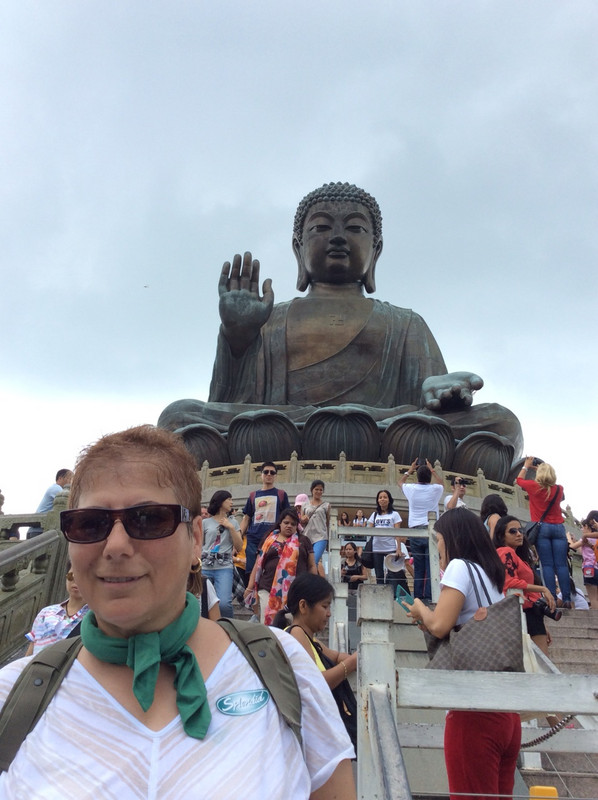 Susan with Big Buddha