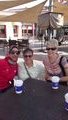 Hend, Susan and Lori at coffee stop