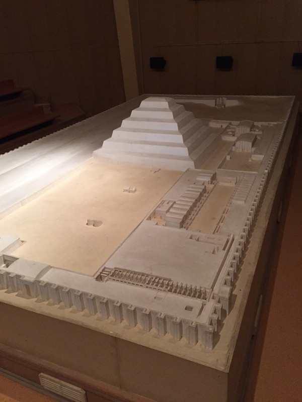 Model of the Saqqara complex