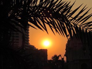 Sunset from Tahrir Square