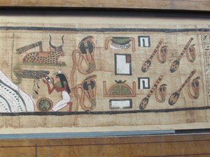 Paintings on papyrus 