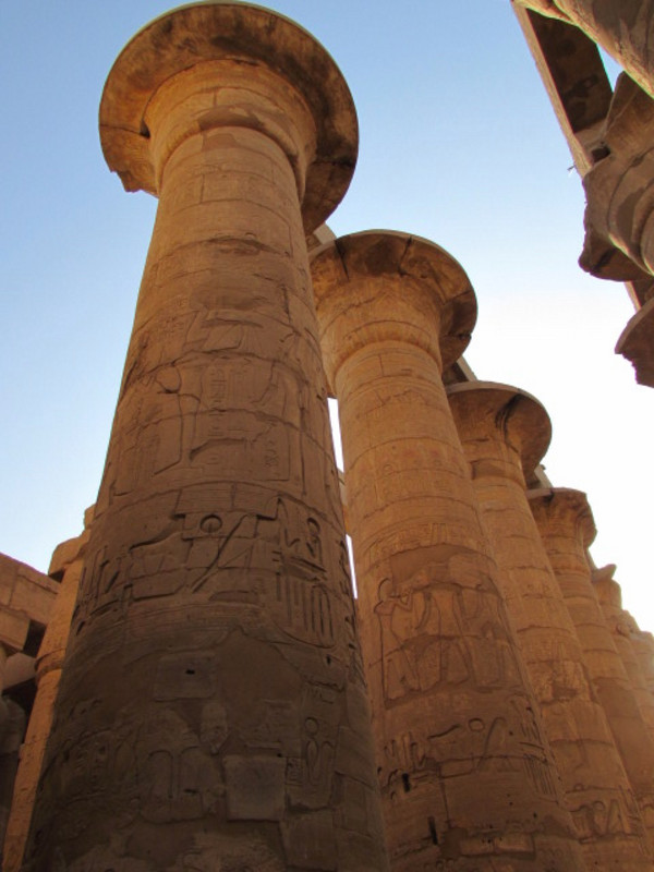 The massive Hypostyle Hall