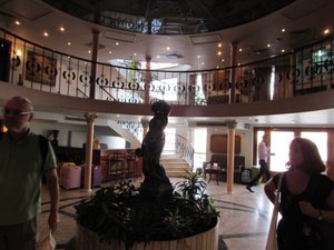 Lobby of our river boat
