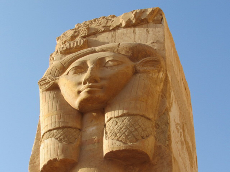 The goddess Hathor 