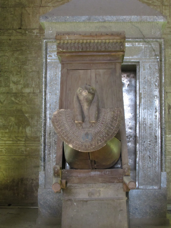 Solar boat at the temple of Horus