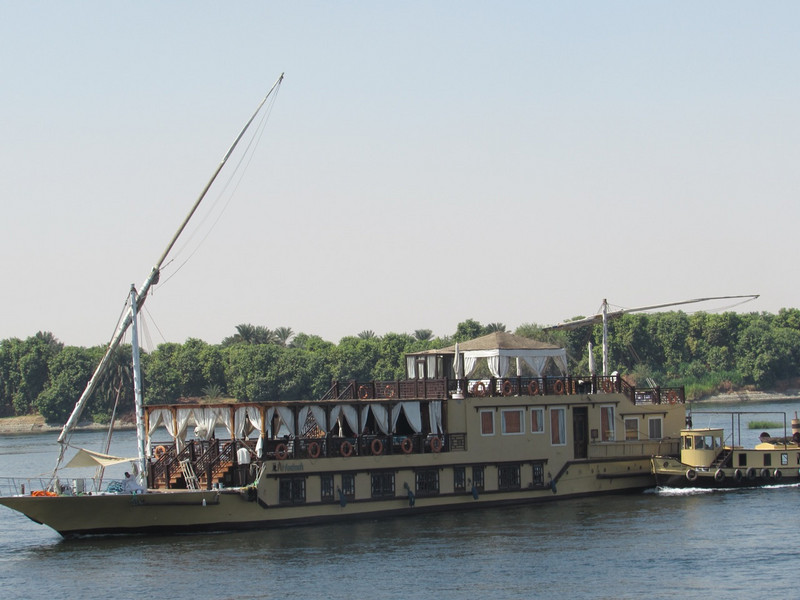 Nice boat on the Nile