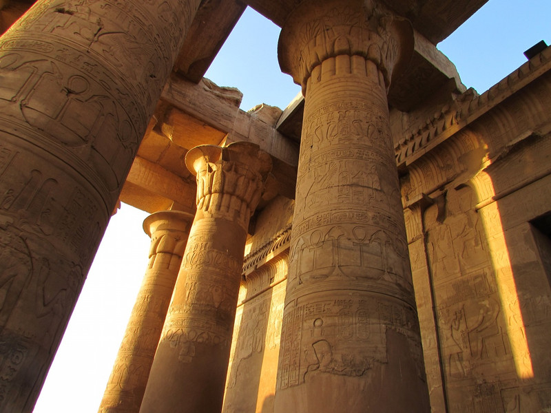 Hypostyle Hall at Kom Ombo Temple