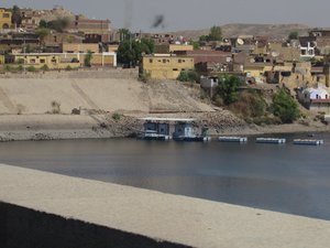 Aswan as seen from the High Dam