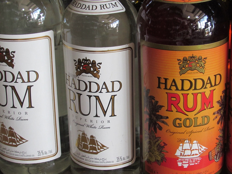 Haddad Rum too