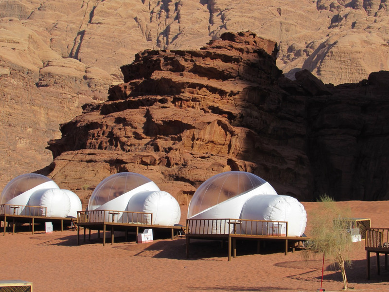 New dome tents 