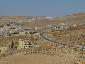 Approaching Wadi Musa