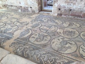 Petra church mosaics 