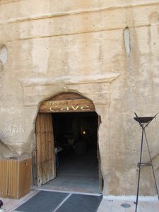 Entrance to the Cave Bar