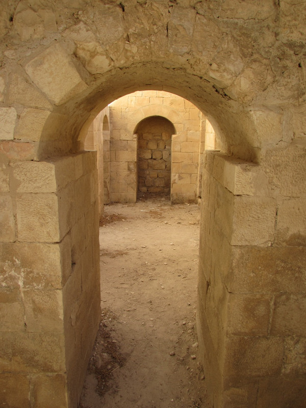 Inside the castle 