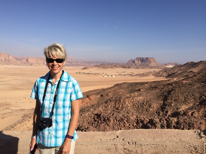 Me and the Sinai desert 
