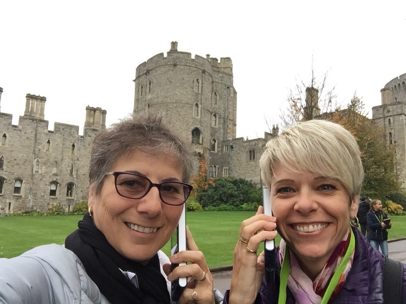 Windsor Castle selfie