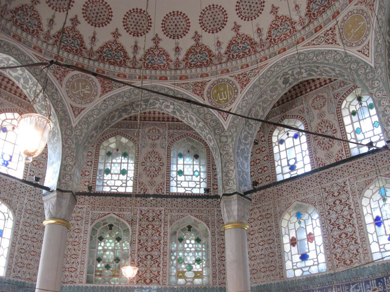 Inside one of the Hagia Sophia Sultan Tombs