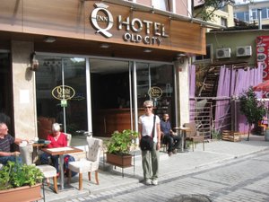 Our hotel in Istanbul - the Q-Inn Old City