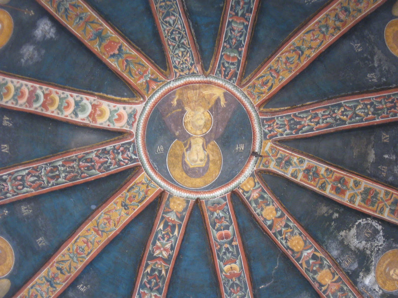 Close up of the Chora Church dome