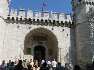Imperial Gate at the Topkapi Palace