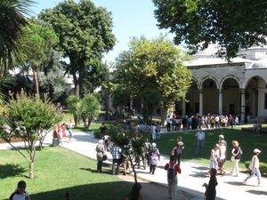 Topkapi courtyards