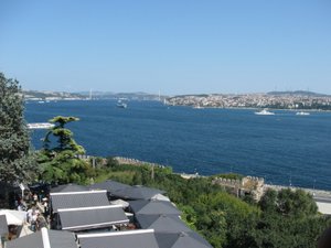 View of the Bosphorus from Topkapi