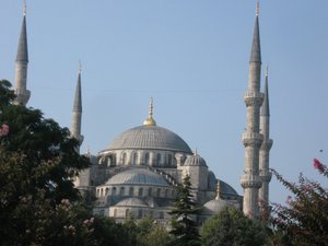 The Sultanahmet Camii - the Blue Mosque