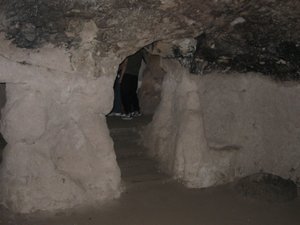 Underground city passageways