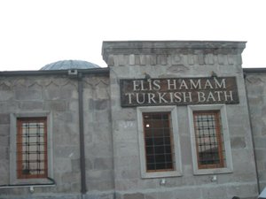 This is where we had a fabulous Turkish Bath!