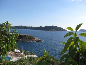 View of the Mediterranean at Kas