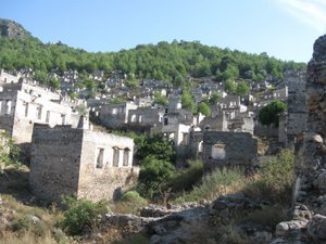 Deserted Greek town of Kayakoy