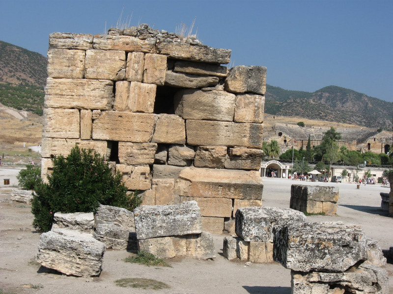 Ruins at Hierapolis/Pamukkale