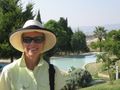 Lori on the walk to Hierapolis