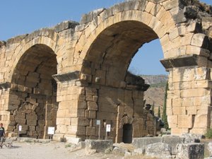 Exterior arches of the Northern Grand Bath